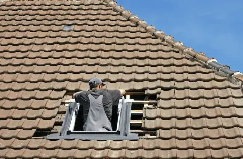 Pose de velux - Verrens-Arvey